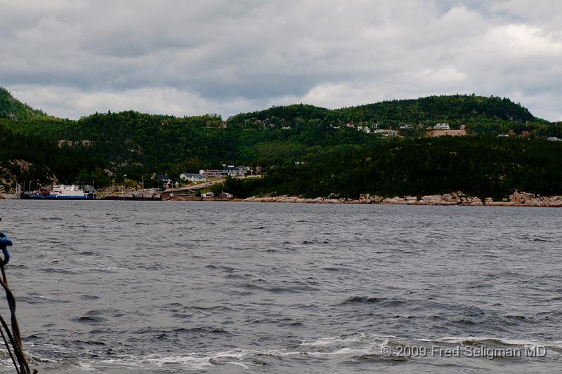 20090831_125203 D3.jpg - The village of Tadousac was extremely important lying so strategically at the mouth of the Saguenay.  Explorers came up the St Lawrence and then up the Saguenay to Chicoutimi and the Lake St Jean region